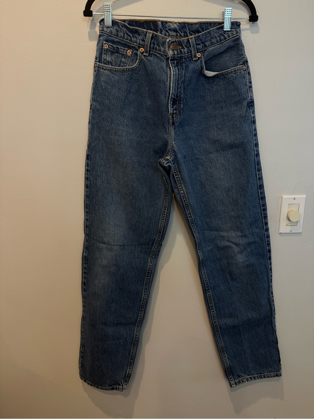 Vintage Levi's womens Dark Blue Relaxed Jeans
